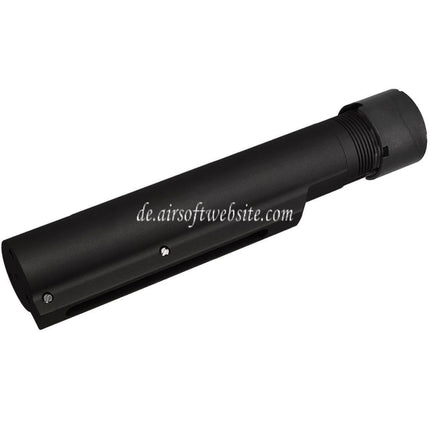 Guns Modify GM CNC Aluminum 6-Position Schaft Pufferrohr Geeignet für VFC Umarex HK416 A5 Serie GBB Gewehre Airsoft