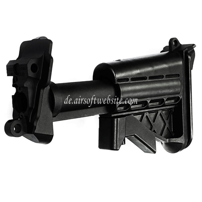 VFC Zusammenklappbares Schaft Kit Geeignet für VFC MK48 MOD1 AEG Maschinengewehre Airsoft Schwarz