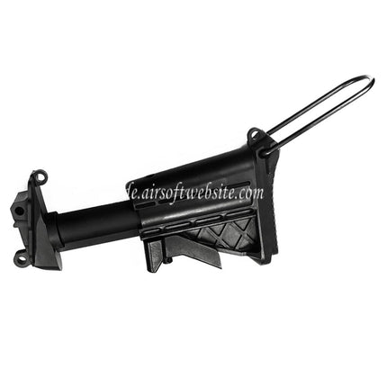 VFC Zusammenklappbares Schaft Kit Geeignet für VFC MK48 MOD1 AEG Maschinengewehre Airsoft Schwarz