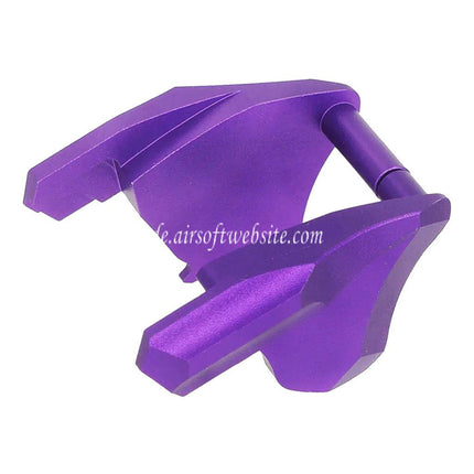 5KU CNC Aluminium Ambi Daumen Sicherheitsschloss Geeignet für WE Tokyo Marui Hi-Capa Serie GBB Pistolen Airsoft