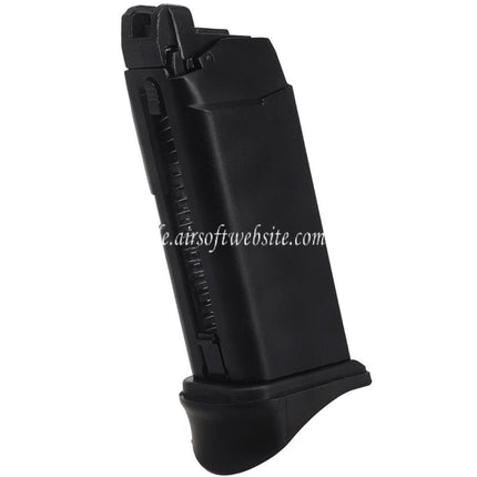 DOUBLE BELL 15rd Gas Magazin Geeignet für G26 G27 Serie GBB Pistolen Airsoft Schwarz