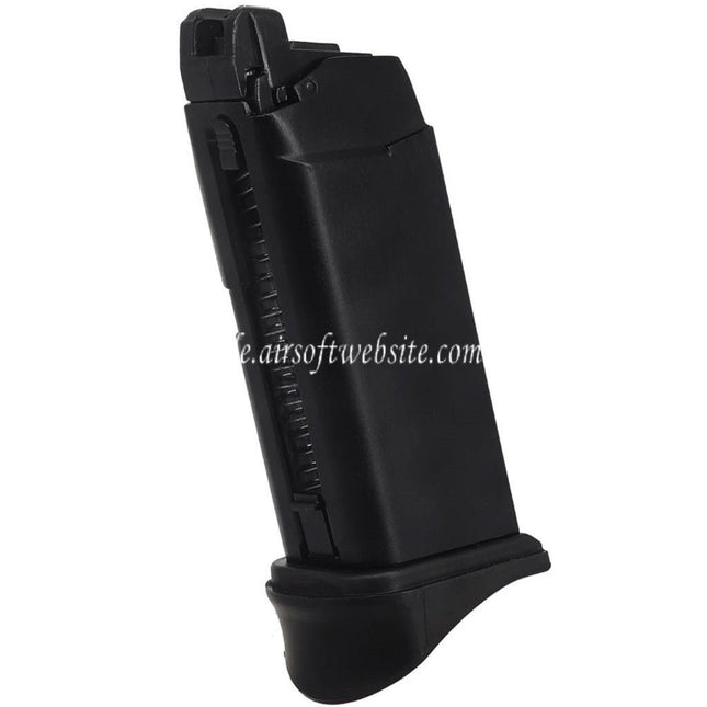 DOUBLE BELL 15rd Gas Magazin Geeignet für G26 G27 Serie GBB Pistolen Airsoft Schwarz