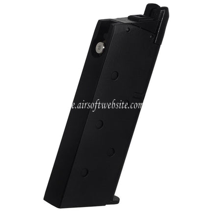 DOUBLE BELL 18rd Gas Magazin Geeignet für ARMY R45 Tokyo Marui Detonics .45 DOUBLE BELL 796 797 Vorpal Bunny AM .45 Serie GBB Pistolen Airsoft Schwarz
