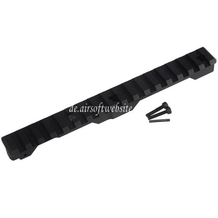 DOUBLE BELL Picatinny 20mm Montagesockel Geeignet für Kar-98K 98K Serie Gewehre Sniper Airsoft Schwarz