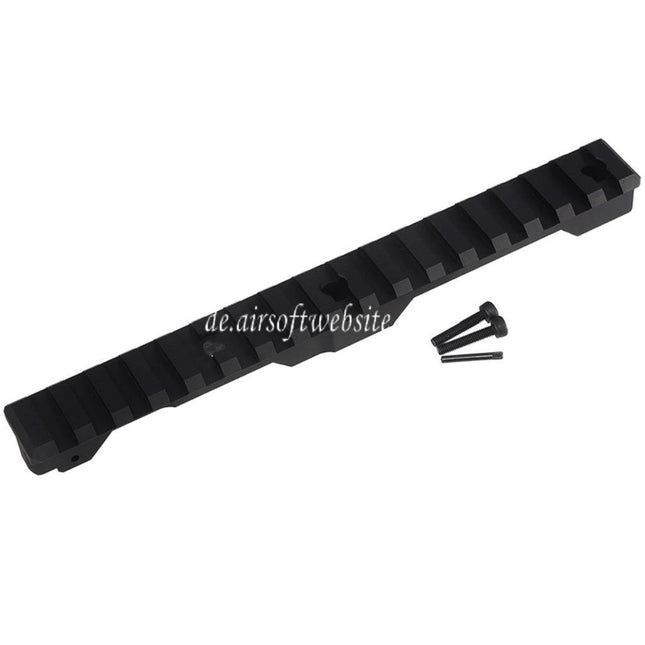 DOUBLE BELL Picatinny 20mm Montagesockel Geeignet für Kar-98K 98K Serie Gewehre Sniper Airsoft Schwarz