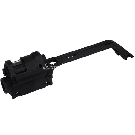 Airsoft Website Tragegriff mit Doppeloptik Visier Geeignet für S&T G36 Serie Gewehre Schwarz