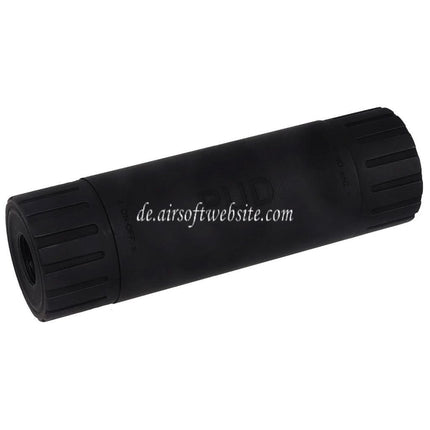 APS 110mm Power Up Device PUD Schalldämpfer Laufverlängerung Geeignet für -14mm CCW Gegen den Uhrzeigersinn Gewehre Schwarz
