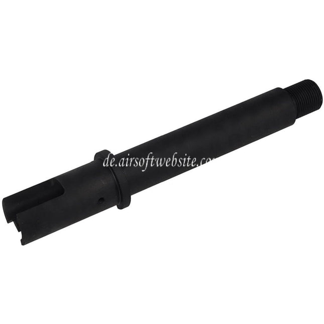 BBT CNC Stahl Außen Lauf -14mm CCW Gegen den Uhrzeigersinn Geeignet für KRYTAC Kriss Vector Serie AEG GBB SMG Gewehre Airsoft Schwarz