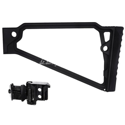 5KU 205mm Aluminum TS-8RP Dreieckiger erhöhter Wangenschaft mit M1913 Adapter Geeignet für 20mm Picatinny Gewehrschaft Adapter Gewehre Airsoft