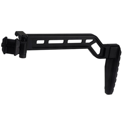 5KU Aluminum Taktische Picatinny Montage Modularer Klappgewehrschaft Geeignet für 20mm Picatinny Schaft Adapter Gewehre Airsoft Schwarz