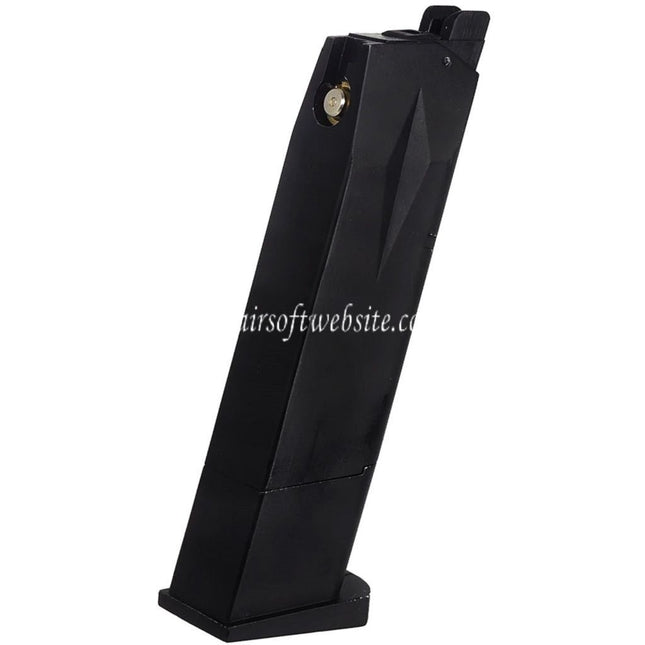 DOUBLE BELL 23rd Gas Magazin Geeignet für DOUBLE BELL Cybergun Swiss Arms P226 WE(WE-TECH) F226 Serie GBB Pistolen Airsoft Schwarz