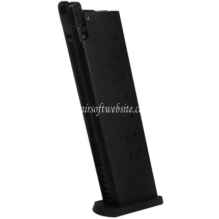 DOUBLE BELL 24rd Gas Magazin Geeignet für 784 M945 Serie GBB Pistolen Airsoft Schwarz