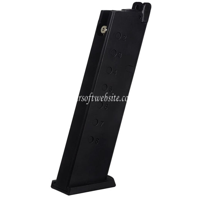 DOUBLE BELL 24rd Gas Magazin Geeignet für 784 M945 Serie GBB Pistolen Airsoft Schwarz