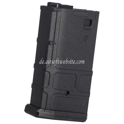 DOUBLE BELL 150rd Polymer PMAG Wicklung Hi-Cap Magazin Geeignet für M4 M16 Serie AEG Gewehre Airsoft Schwarz