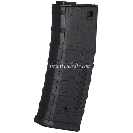 DOUBLE BELL 45rd Polymer PMAG Mid-Cap Magazin Geeignet für M4 M16 Serie AEG Gewehre Airsoft Schwarz