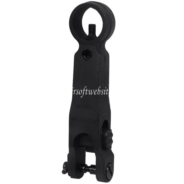 E&C Klappbares Korn Geeignet für HK416 Serie AEG Gewehre Airsoft Schwarz