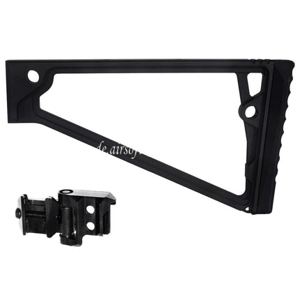 5KU 205mm Aluminum TS-8RP Dreiecksschaft mit M1913 Adapter Geeignet für 20mm Picatinny Gewehrschaft Adapter Gewehre Airsoft