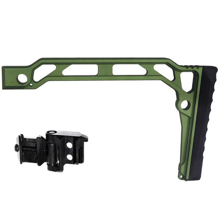 5KU Aluminum SS-8RP Skeleton Klappbarer Gewehrschaft Geeignet für 20mm Picatinny Schaft adapter Gewehre Airsoft