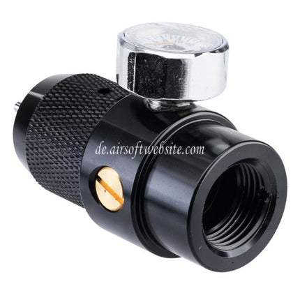 Madbull XM Ladegerät Plus Co2 Adapter mit Einstellbarer Druck Regler und Anzeigemessgerät