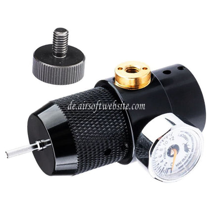 Madbull XM Ladegerät XC03 Tragbar 12g Co2 Adapter mit Einstellbarer Druck Regler und Anzeigemessgerät