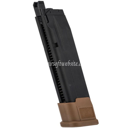 VFC 25rd Co2 Magazin Geeignet für SIG AIR P320 M17 Serie GBB Pistolen Airsoft Tan