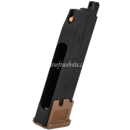 VFC 25rd Co2 Magazin Geeignet für SIG AIR P320 M17 Serie GBB Pistolen Airsoft Tan