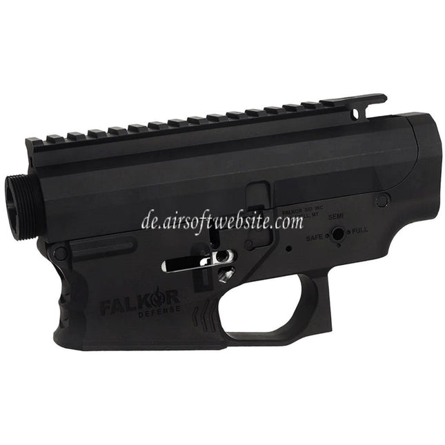 APS Falkor Defense Kompletter Empfänger Set Geeignet für APS V2 Getriebe M4 M16 Serie GBB Gewehre Airsoft Schwarz