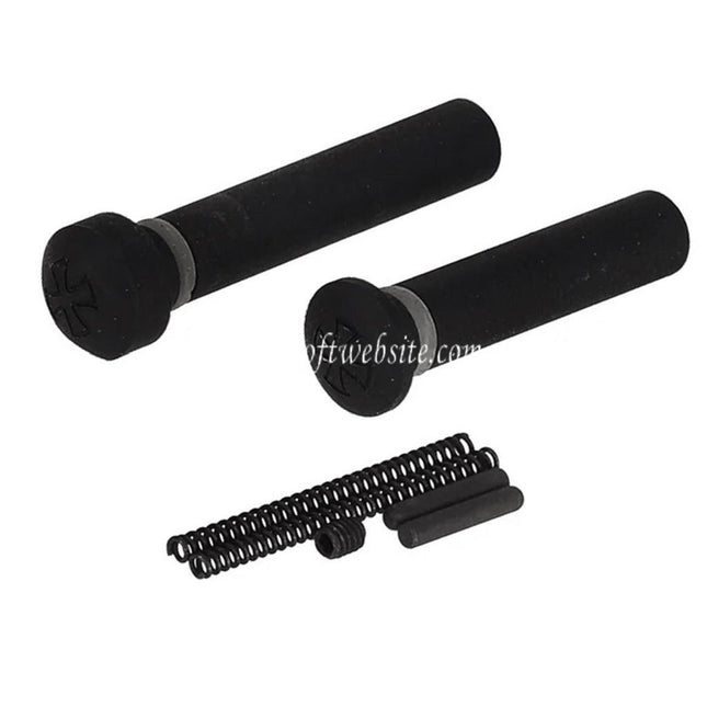 APS EMG Noveske Stahl Abnehmbarer Empfängerstiftsatz Geeignet für APS Phantom Extremis PER ASR Serie M4 M16 AEG Gewehre Airsoft Schwarz