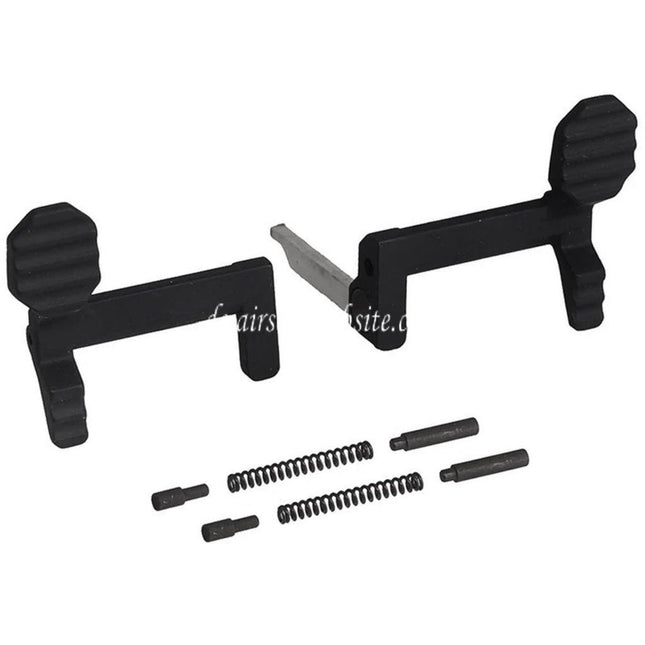 APS EMG Falkor Defense Ambidextrous Verschlussfang Geeignet für APS EMG Falkor Defense Blitz und Recce Serie AEG Gewehre Airsoft Schwarz