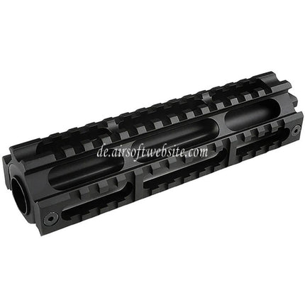 CYMA 6.75 Zoll 168mm Aluminum 3-seitiger 20mm Schiene Handschutz schienen system Geeignet für G&P Echo1 CYMA RPK Serie AEG Gewehre Airsoft Schwarz