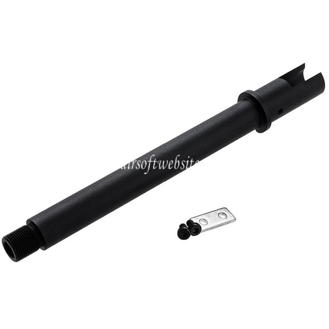 KRYTAC 7.5 Zoll 195mm Außen Lauf -14mm CCW Gegen den Uhrzeigersinn Geeignet für Krytac Kriss Vector GBB SMG Gewehre Airsoft Schwarz