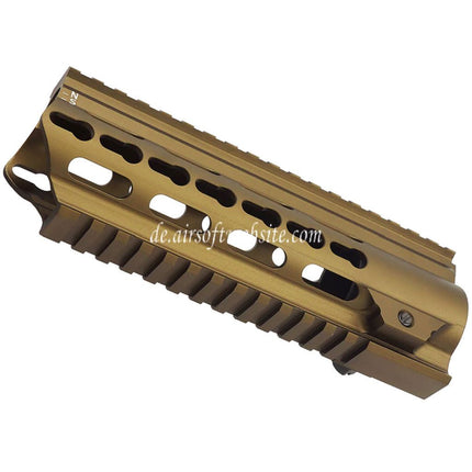E&C CNC Aluminum 416A7 G95 Stil KeyMod Handschutz Schienen System geeignet für E&C 416 Serie AEG Gewehre Airsoft