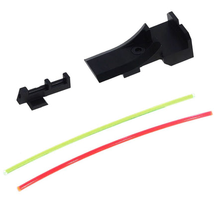 AIP Aluminum Fiberglasvisier Korn Kimme V3 Geeignet für Tokyo Marui Hi-Capa 5.1 Serie GBB Pistolen Airsoft