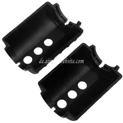 Airsoft Website 80mm Polymer Handschutz Geeignet für CAR-15 N23 Gewehre Schwarz