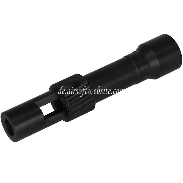 CYMA 125mm SPR Stil Mündungsfeuerdämpfer Geeignet für -14mm CCW Gegen den Uhrzeigersinn Lauf Gewehre Airsoft