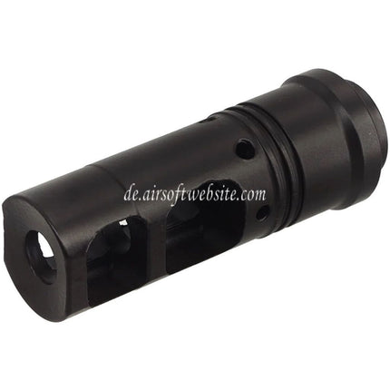 CYMA 62mm SF-556 Stil Mündungsfeuerdämpfer Geeignet für -14mm CCW Gegen den Uhrzeigersinn Lauf Gewehre Airsoft Schwarz