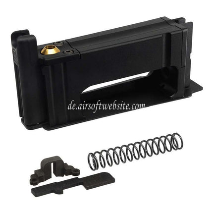 PPS 11rd Co2 Magazin Geeignet für PPS KAR-98K 98K Serie Co2 Bolt Action Scharfschützengewehre Airsoft Schwarz