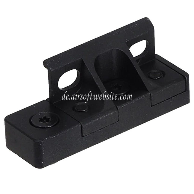 AIRSOFT WEBSITE Scout Lichthalterung Geeignet für Keymod Rail Surefire Stil M300 Scout Light Schwarz