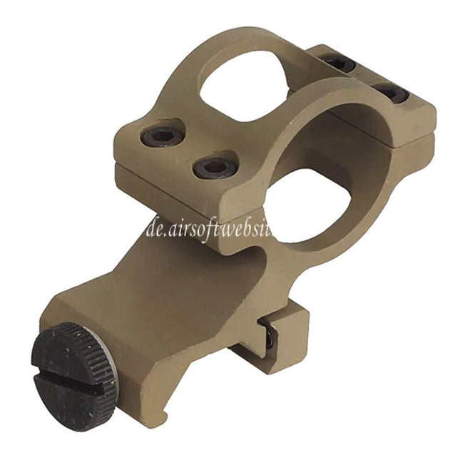 AIRSOFT WEBSITE Versetzte Taschenlampenhalterung Geeignet für 20mm Picatinny Schiene