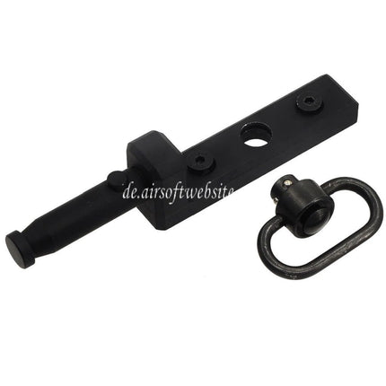 Golden Eagle M-LOK Zweibein Adapter mit QD Riemenbügel Geeignet für Versa Pod Stil Zweibein Airsoft
