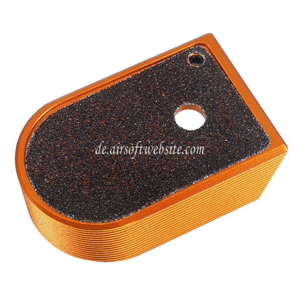 5KU CNC Aluminum Magazin Grundplatte Typ-2 Geeignet für KJ Works Shadow2 Serie GBB Pistolen Magazin