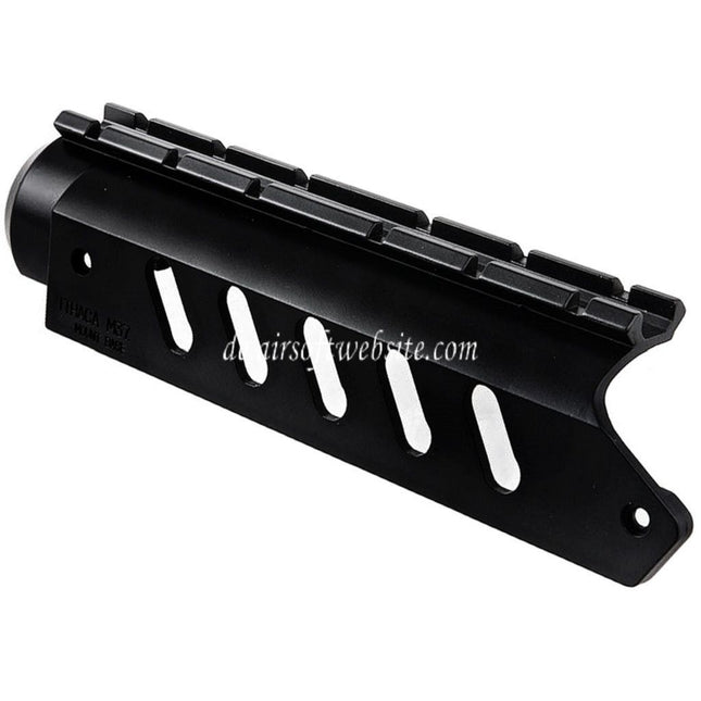 KTW 20mm Weber Schiene Zielfernrohr Montagesockel Geeignet für KTW Ithaca M37 Spring Action Schrotflinte Airsoft Schwarz