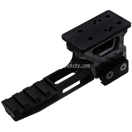 Revanchist Airsoft 226 Zoll Modulare Optikhalterung V2 Geeignet für Amphibious RMR Docter Leuchtpunktvisierhalterung und Lasergeräte Riser Schwarz