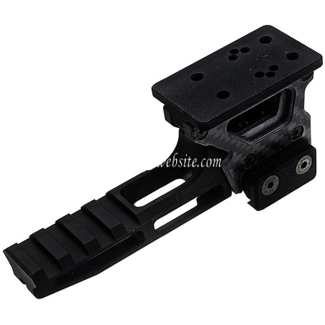 Revanchist Airsoft 226 Zoll Modulare Optikhalterung V2 Geeignet für Amphibious RMR Docter Leuchtpunktvisierhalterung und Lasergeräte Riser Schwarz