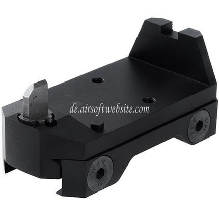 RGW Aluminum ANVL RMR Montage mit Eingebaut Korn Kimme Geeignet für RMR 20mm Picatinny Schiene