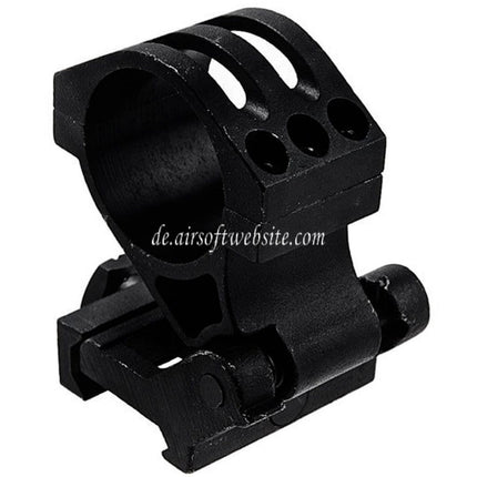 Vector Optics Stahl 30mm Flip-to-Side Picatinny Montagering Schwarz