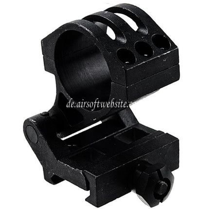 Vector Optics Stahl 30mm Flip-to-Side Picatinny Montagering Schwarz