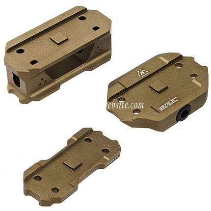 Strike Industries 3-Teilige Low Profile Riser Halterung Geeignet für T1 Leuchtpunktvisiere