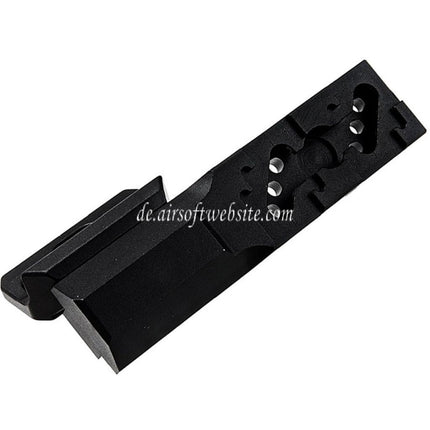 WADSN Versetzte kurze Thorntail M-LOK Lichthalterung Geeignet für M300 M600 Scout Taschenlampen Schwarz