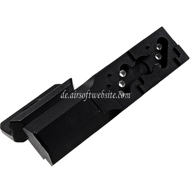 WADSN Versetzte kurze Thorntail M-LOK Lichthalterung Geeignet für M300 M600 Scout Taschenlampen Schwarz